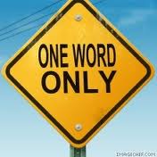 one-word-only